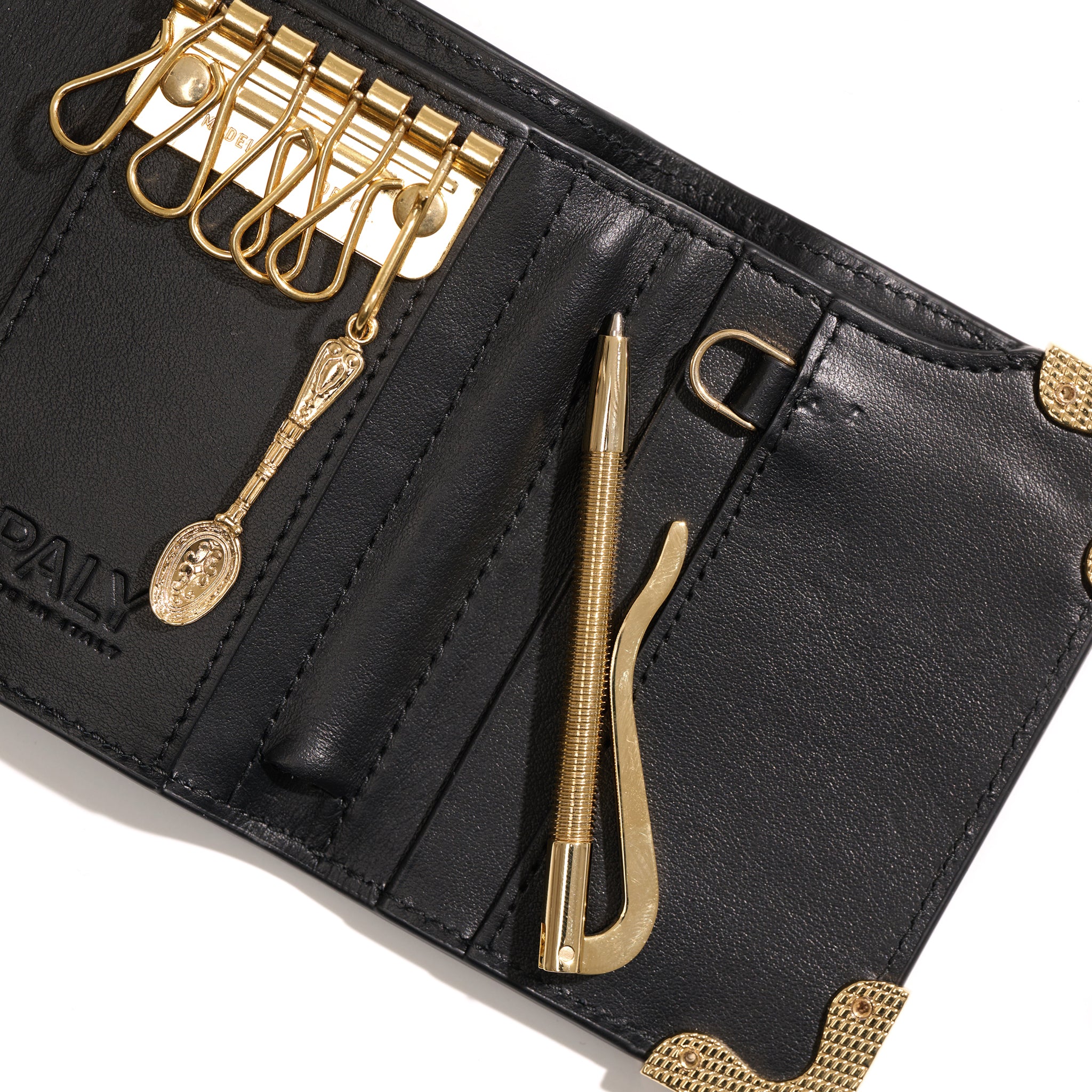 OSTRICH KEY WALLET - Paly Hollywood
