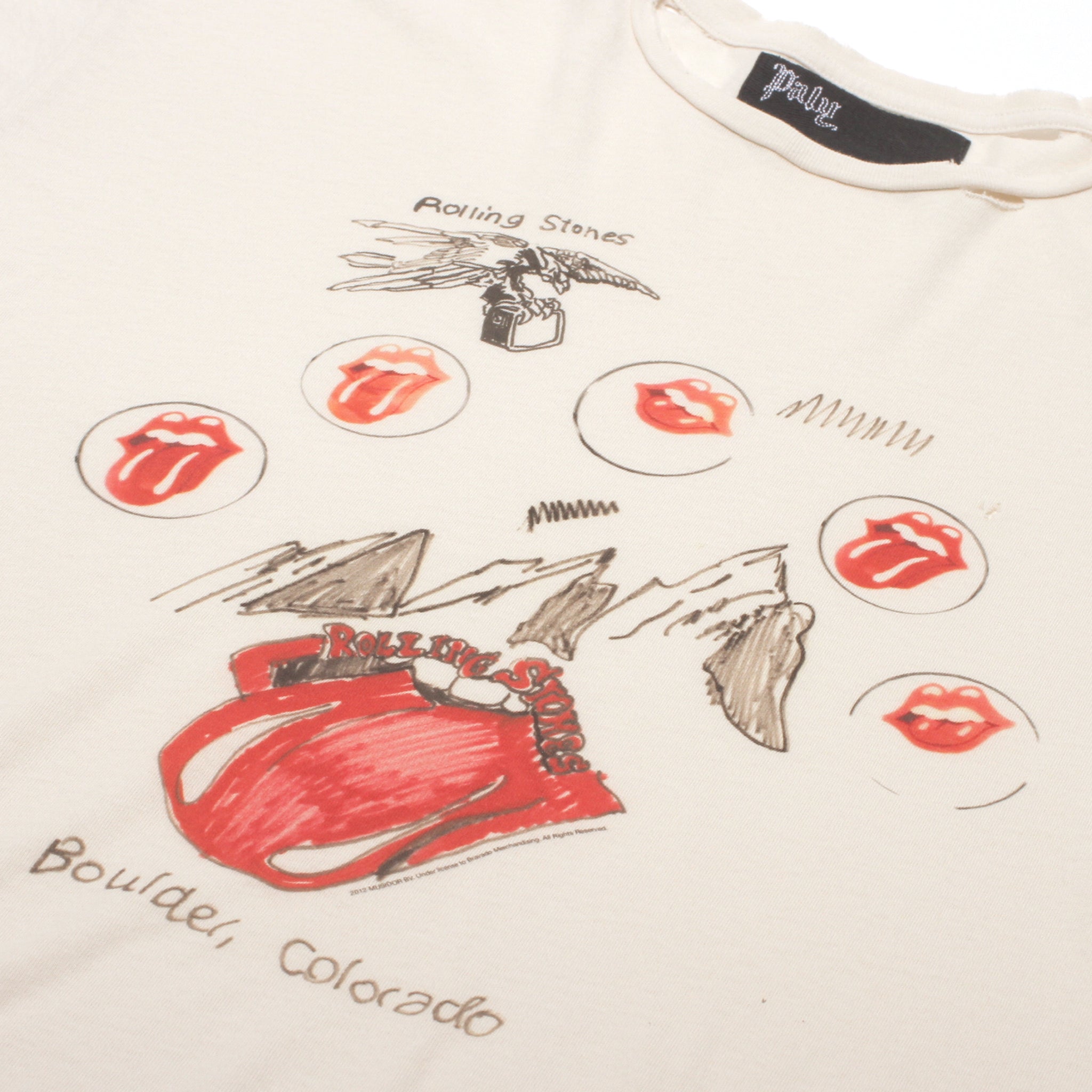 STONES RED ROCKS TEE - Paly Hollywood