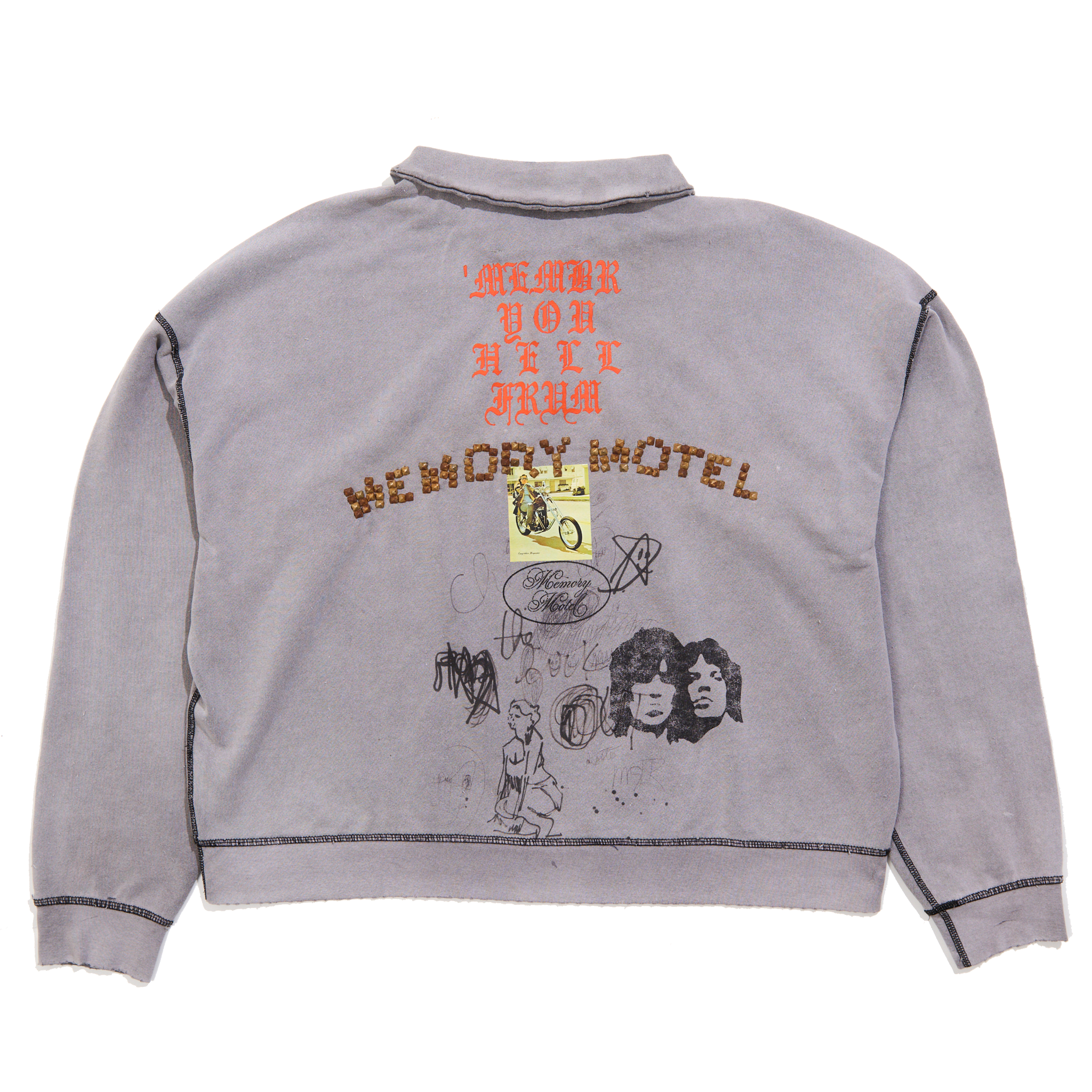 SORRY 'BOUT THAT 1/4 ZIP CREWNECK - Paly Hollywood