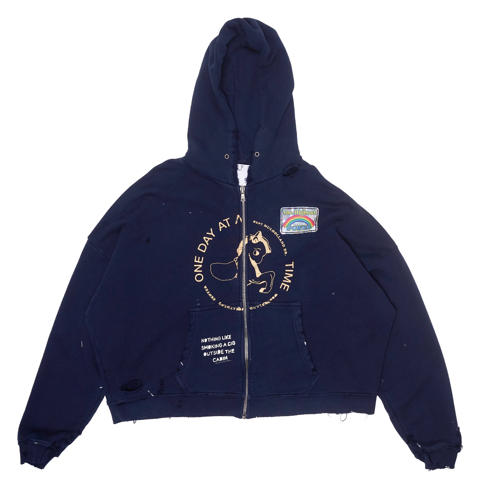 TREATMENT CENTER ZIP HOODIE - Paly Hollywood