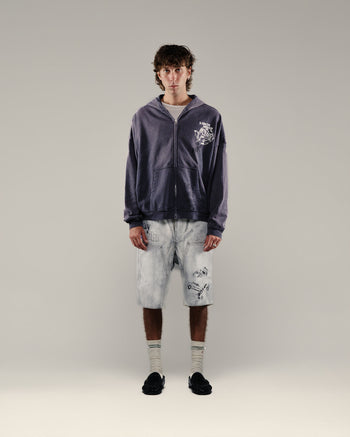 CARRYING THE MESSAGE ZIP HOODIE