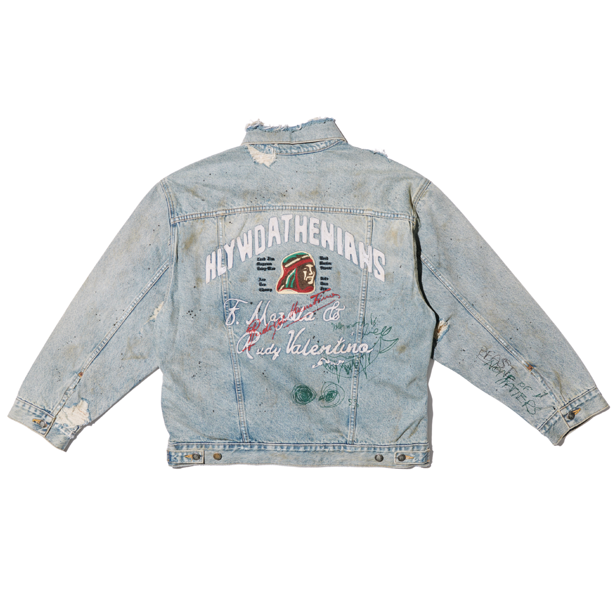 ATHENIANS OVERSIZED DENIM JACKET