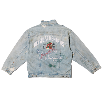 ATHENIANS OVERSIZED DENIM JACKET
