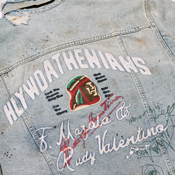 ATHENIANS OVERSIZED DENIM JACKET