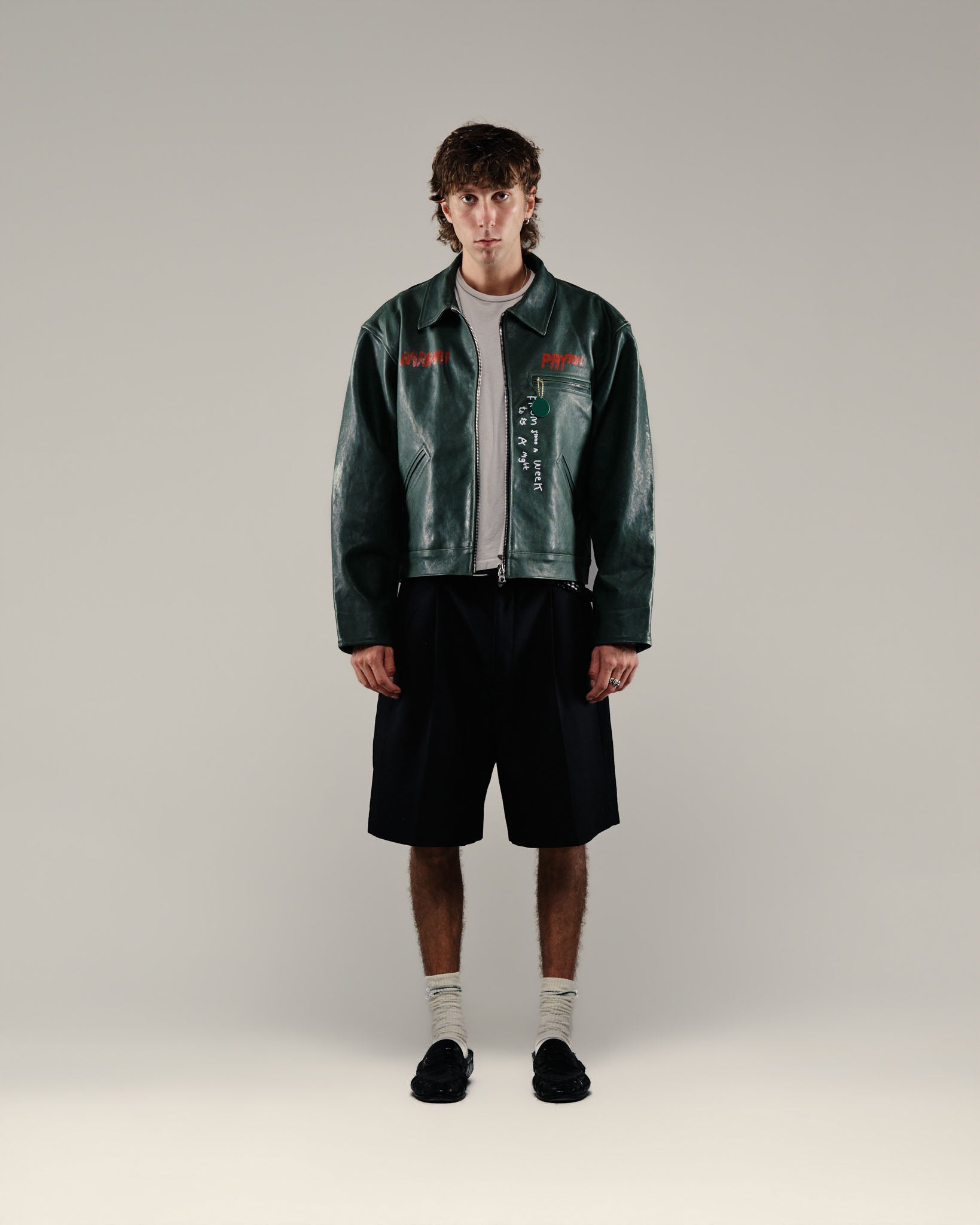 I AM NOT ASHAMED LEATHER WORK JACKET - Paly Hollywood