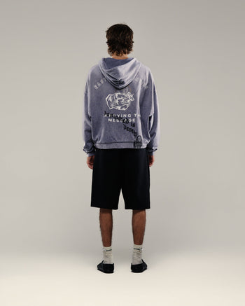CARRYING THE MESSAGE ZIP HOODIE