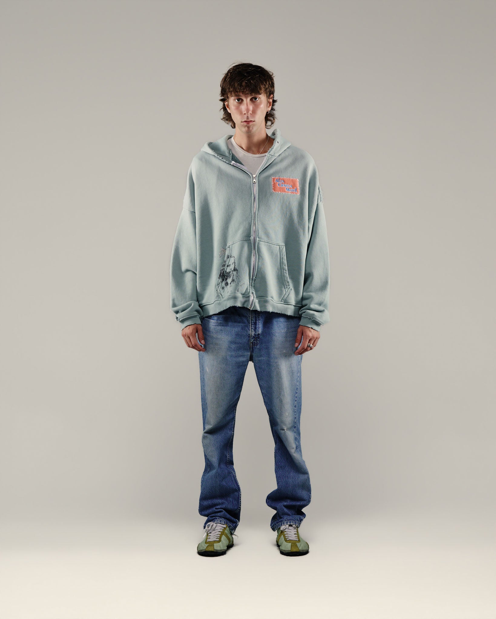ALTA CIENEGA ZIP HOODIE - Paly Hollywood