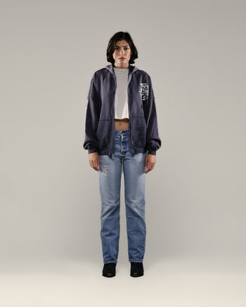 CARRYING THE MESSAGE ZIP HOODIE