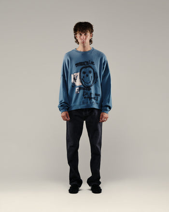 STREETWISE AIRBRUSH CREW NECK