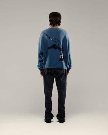 STREETWISE AIRBRUSH CREW NECK