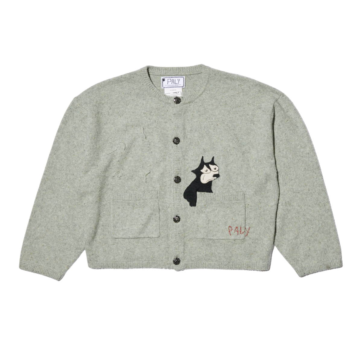 GRAN DAMA CREWNECK CARDIGAN