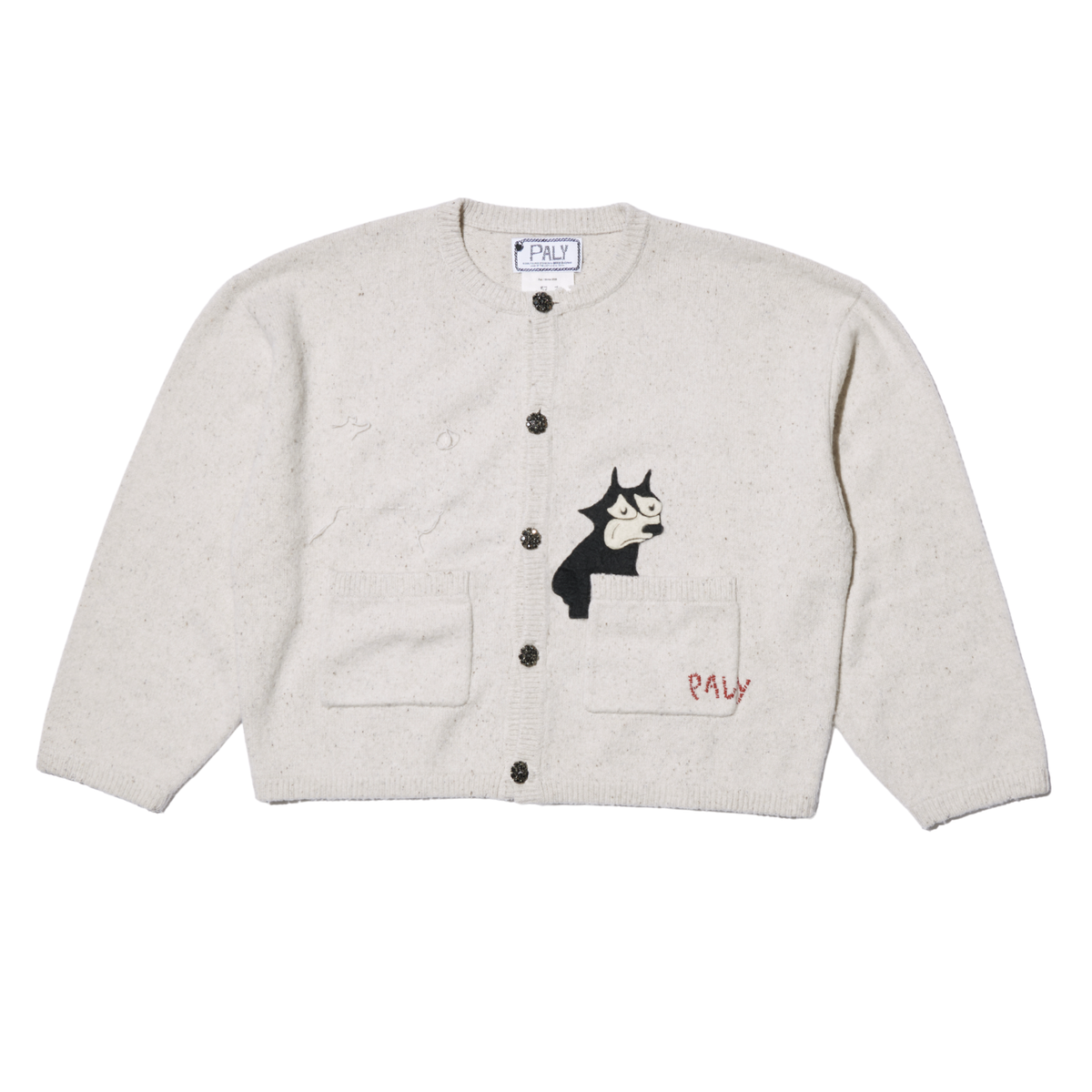 GRAN DAMA CREWNECK CARDIGAN