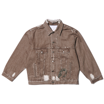 ATHENIANS OVERSIZED DENIM JACKET