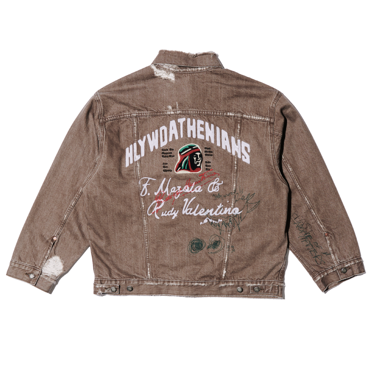 ATHENIANS OVERSIZED DENIM JACKET