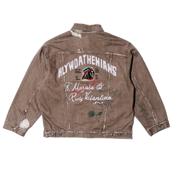 ATHENIANS OVERSIZED DENIM JACKET