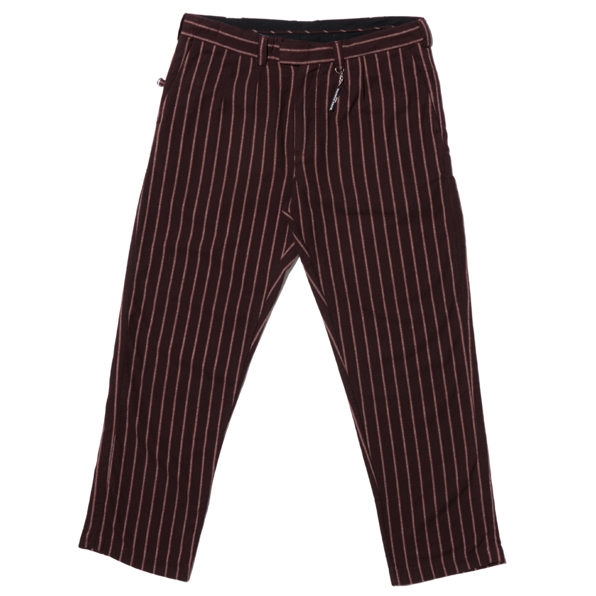 PLEATED STRIPE PANT