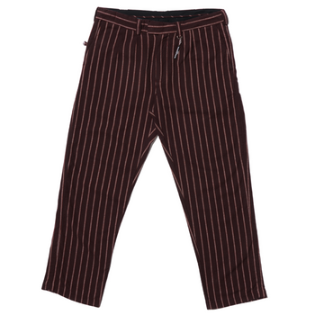 PLEATED STRIPE PANT