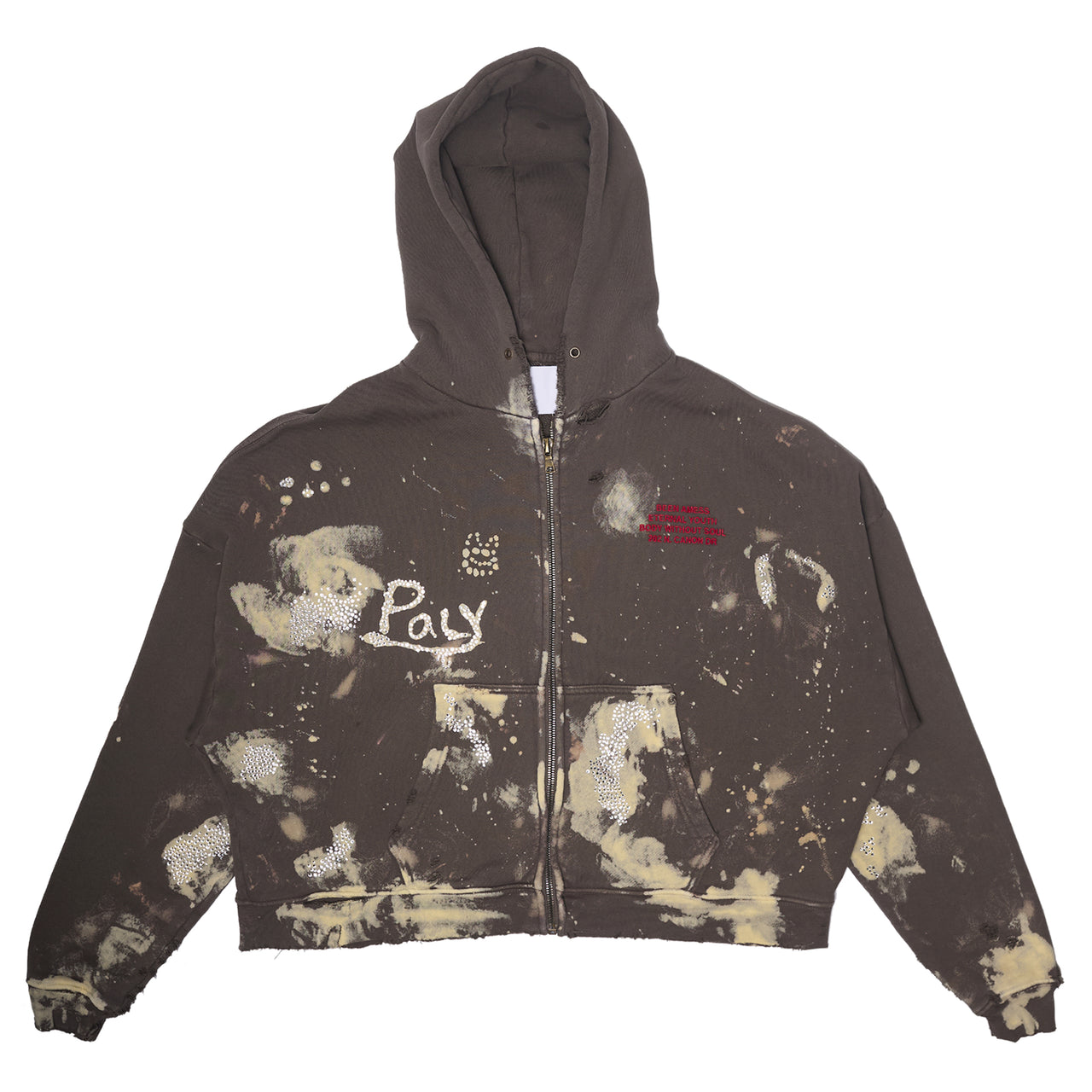 BEEN AMESS ZIP HOODED SWEATSHIRT