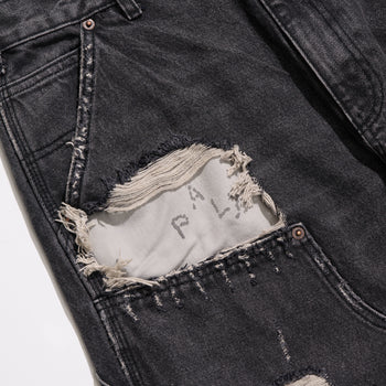 BUSTED DBL KNEE JEAN