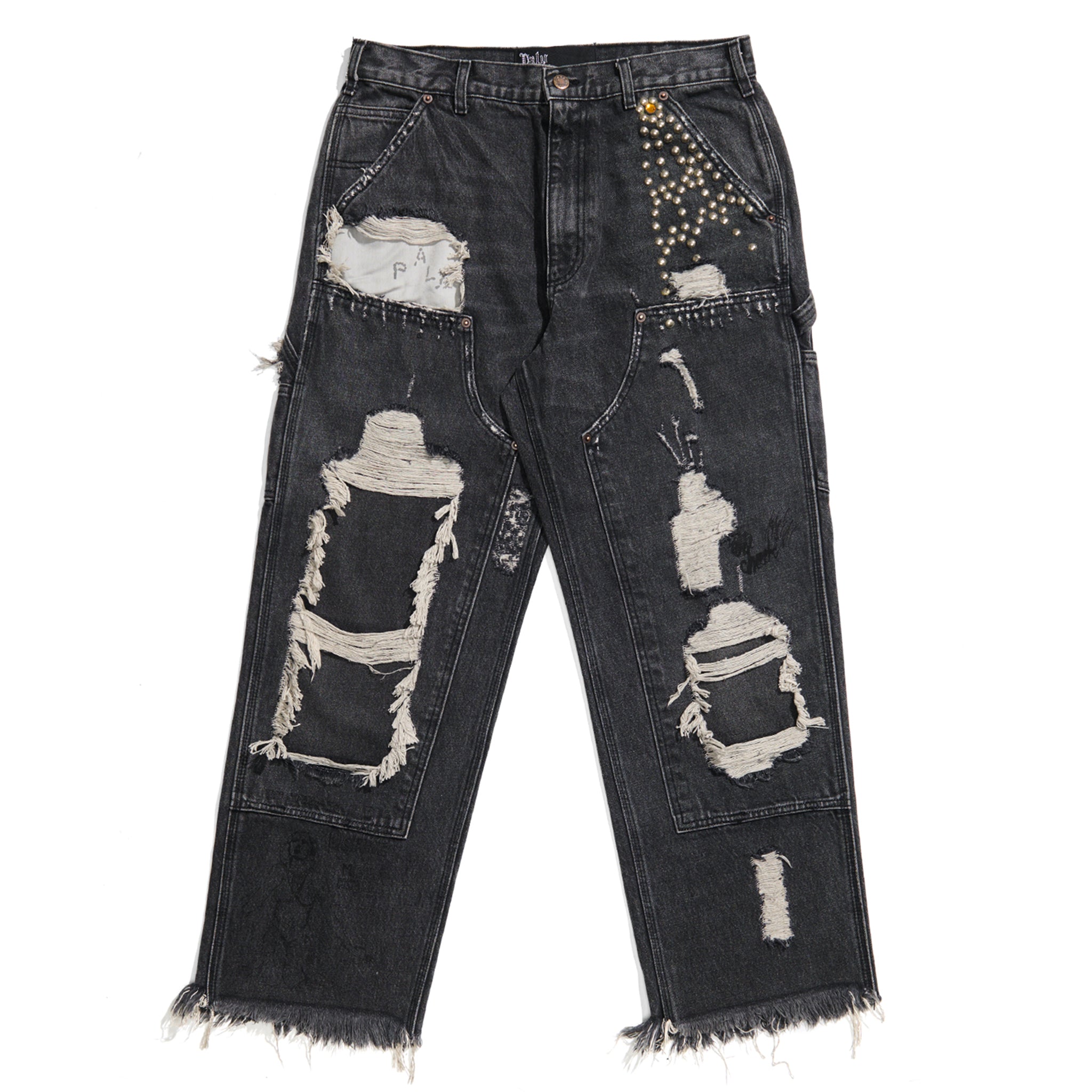 BUSTED DBL KNEE JEAN