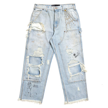 BUSTED DBL KNEE JEAN