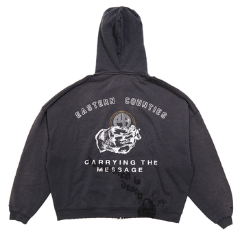 CARRYING THE MESSAGE ZIP HOODIE