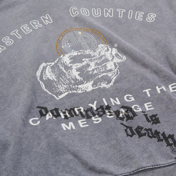 CARRYING THE MESSAGE ZIP HOODIE