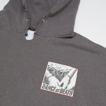 DR. BLUE CUT OFF HOODIE