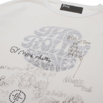 STONES EMBROIDERED L/S TEE