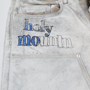 HOLY MOUNTAIN PAINTED LEATHER DBL KNEE SHORT