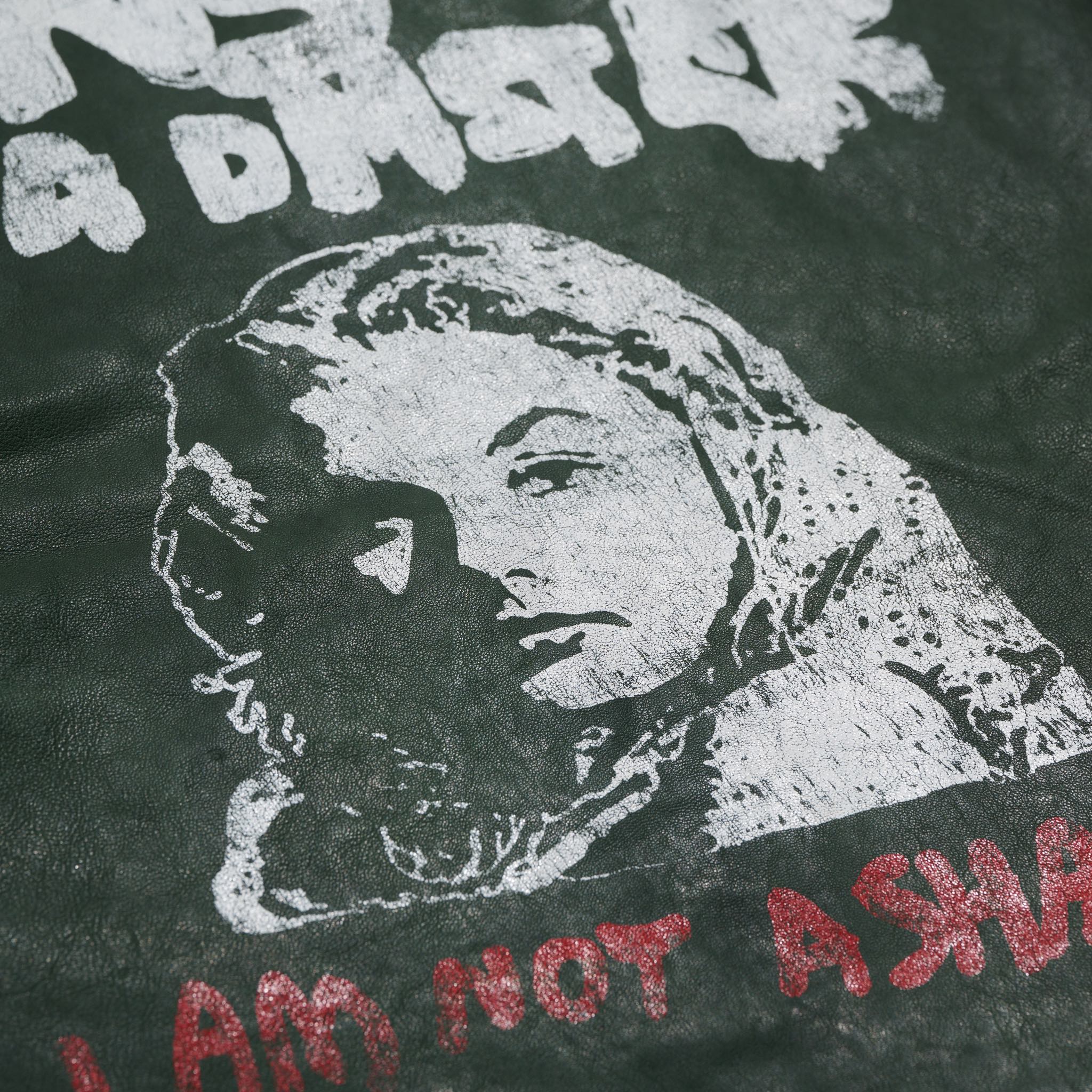 I AM NOT ASHAMED LEATHER WORK JACKET - Paly Hollywood