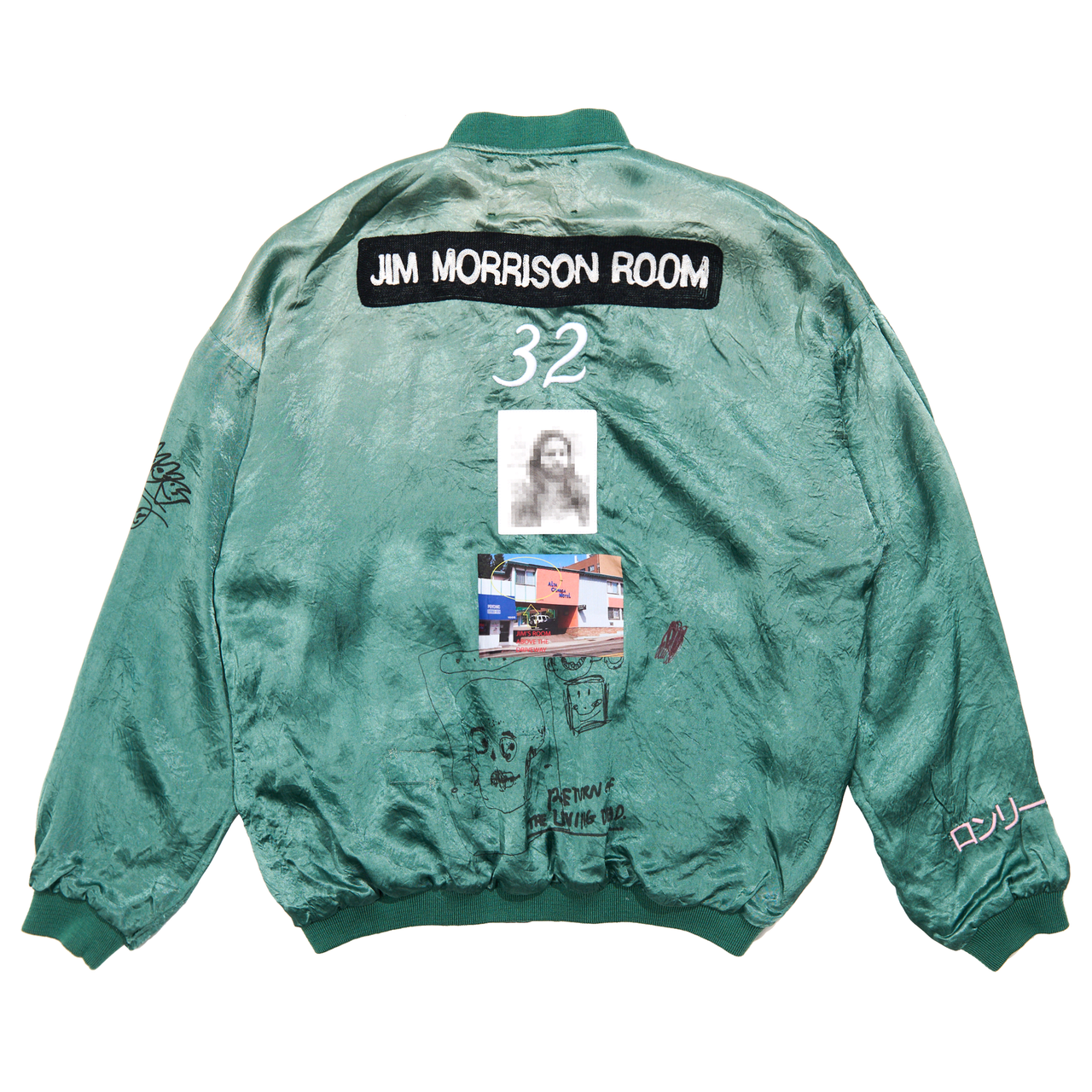 JIM'S ROOM SATIN JACKET