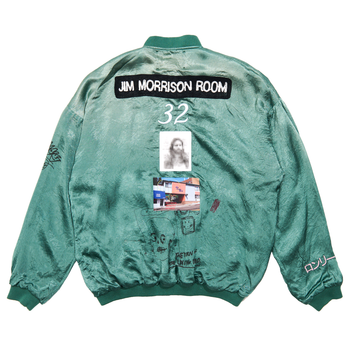 JIM'S ROOM SATIN JACKET