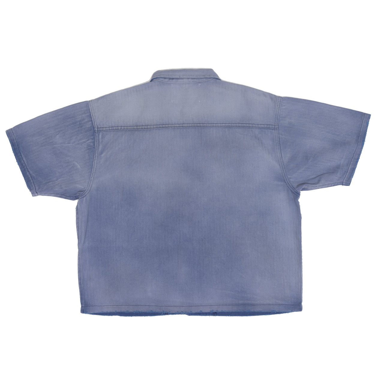 LOVE S/S HERRINGBONE WORK SHIRT