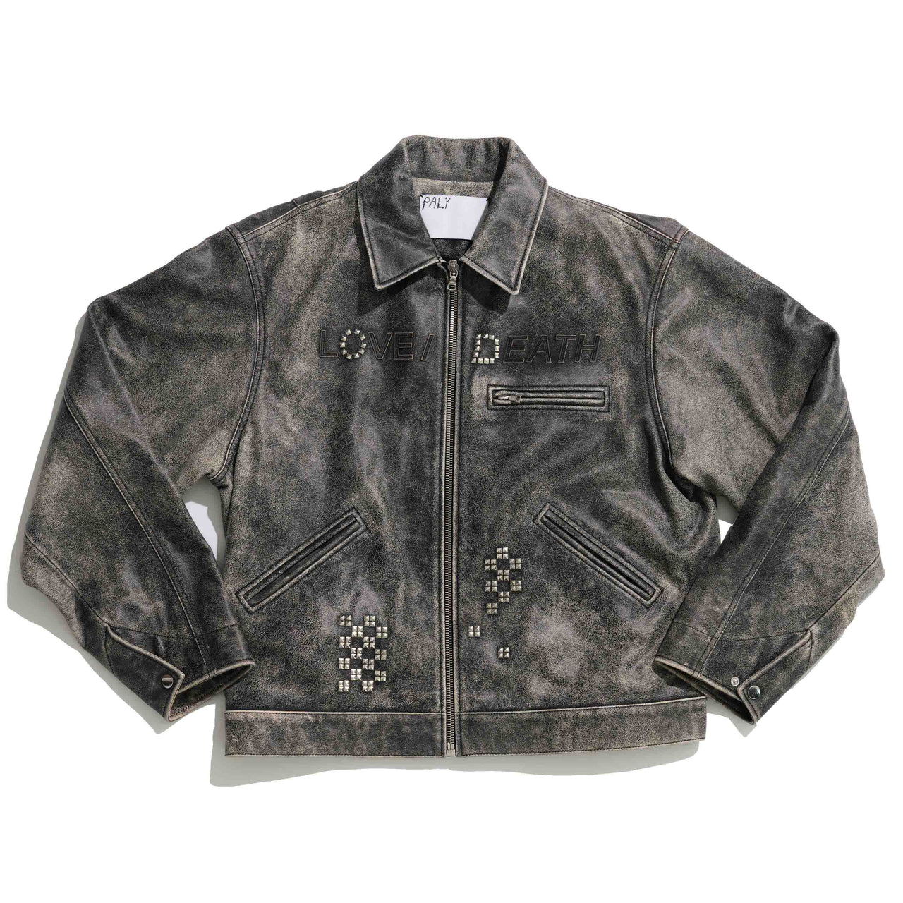 LOVE // DEATH LEATHER WORK JACKET