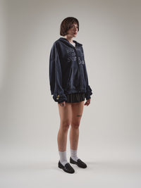 BIRDMAN OF SILVER LAKE ZIP HOODED SWEATSHIRT