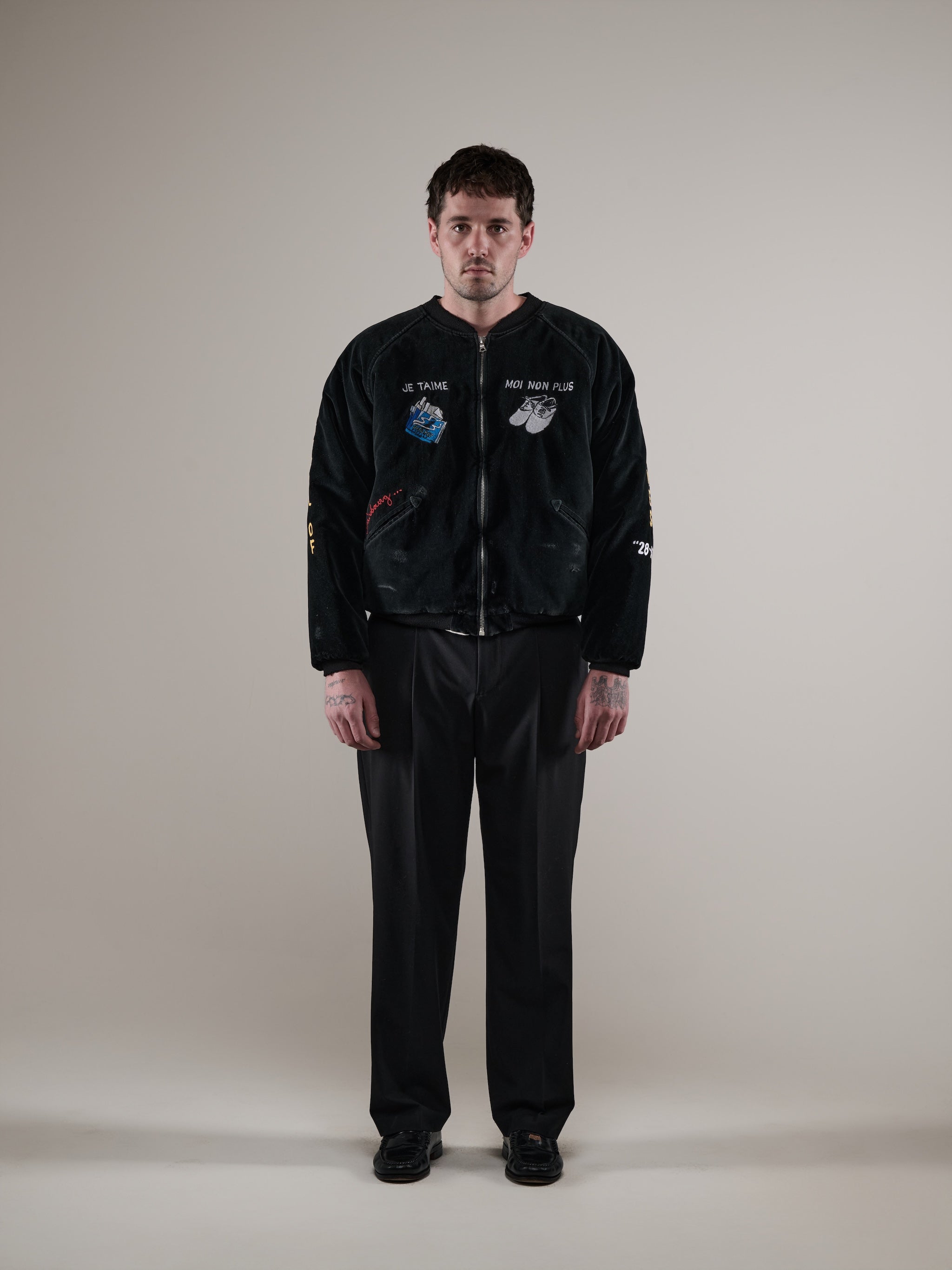 and per se ストライプ ジャケット M SERGE SOUVENIR JACKET - Paly Hollywood