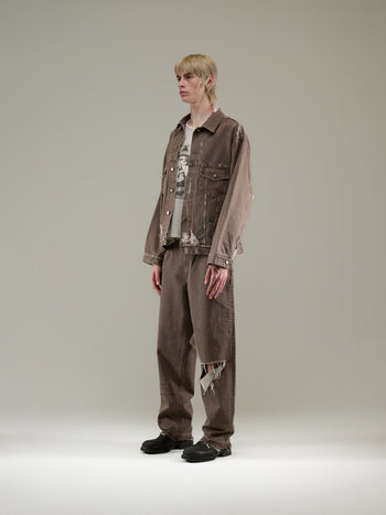 ATHENIANS OVERSIZED DENIM JACKET