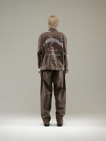 ATHENIANS OVERSIZED DENIM JACKET