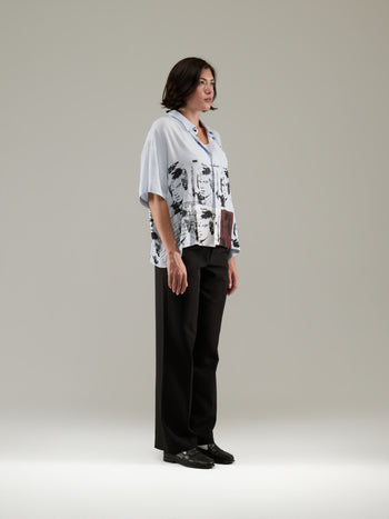 SAINT JONES S/S BUTTON DOWN