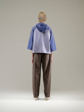 TYRONE'S CUT OFF HOODED SWEATSHIRT