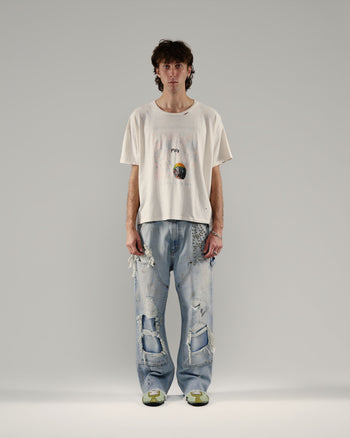 BUSTED DBL KNEE JEAN