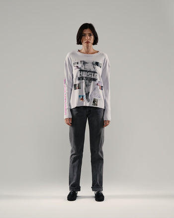 HUSTLR RIB L/S TEE