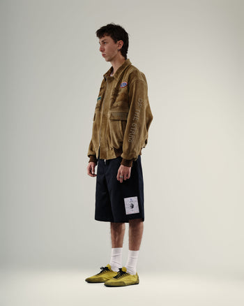 SUNSET BLVD. SPONSORED SUEDE JACKET