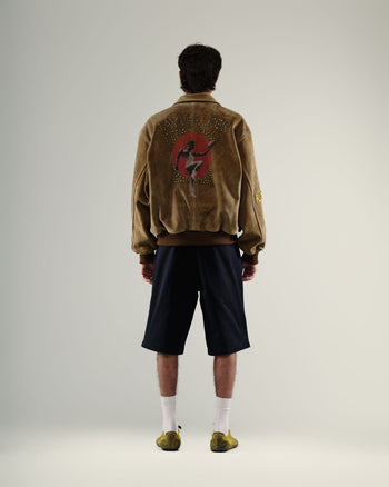 SUNSET BLVD. SPONSORED SUEDE JACKET