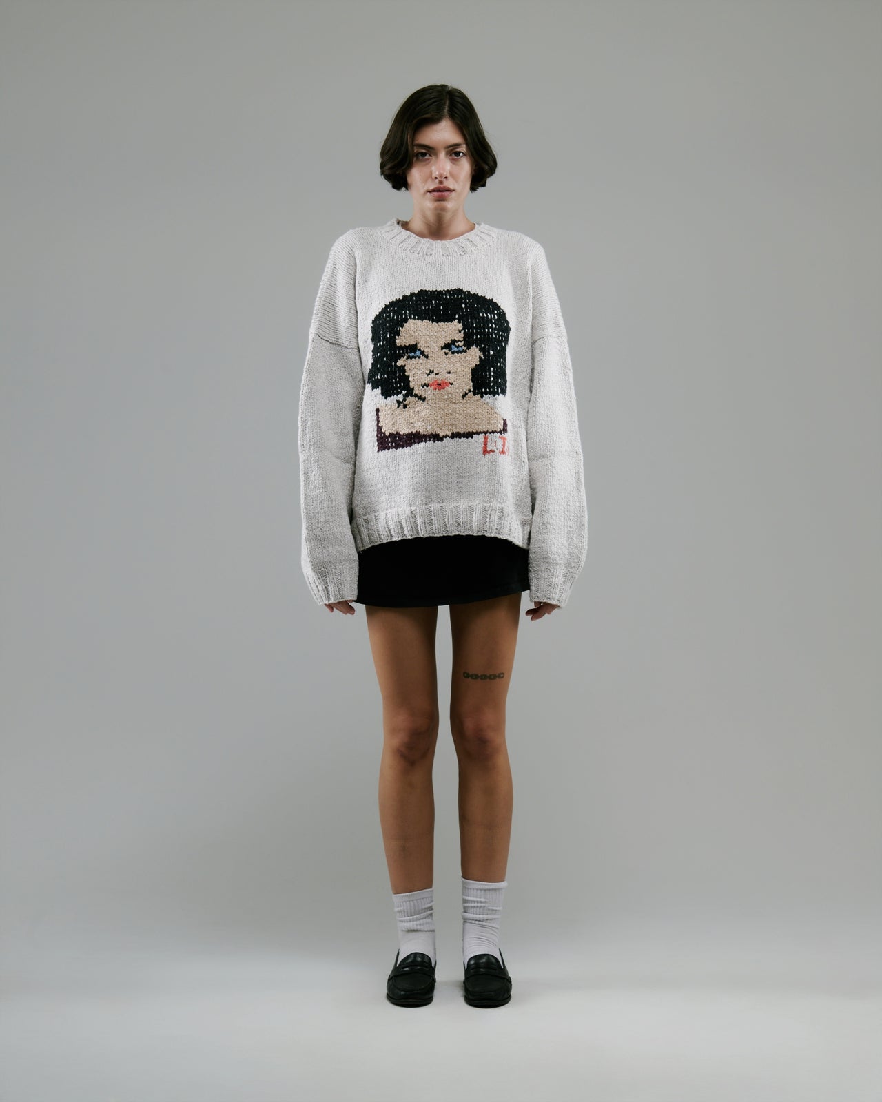 LIZ T. HAND KNIT SWEATER