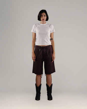PLEATED DRESS SHORT
