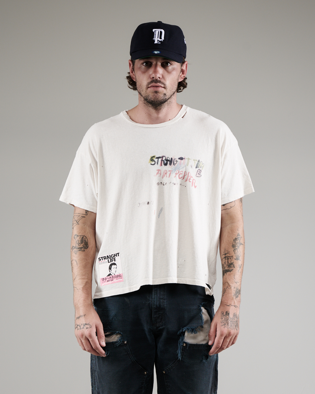 STRAIGHT TIME TEE
