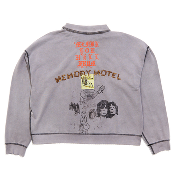 SORRY 'BOUT THAT 1/4 ZIP CREWNECK