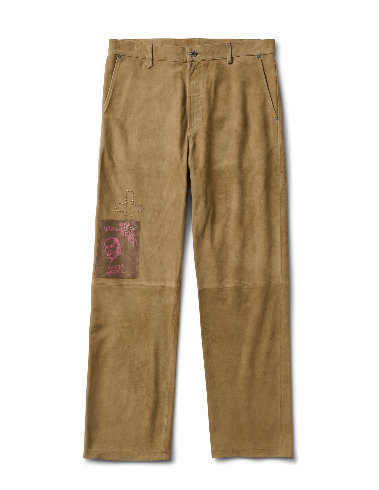THE REALM SUEDE PANT